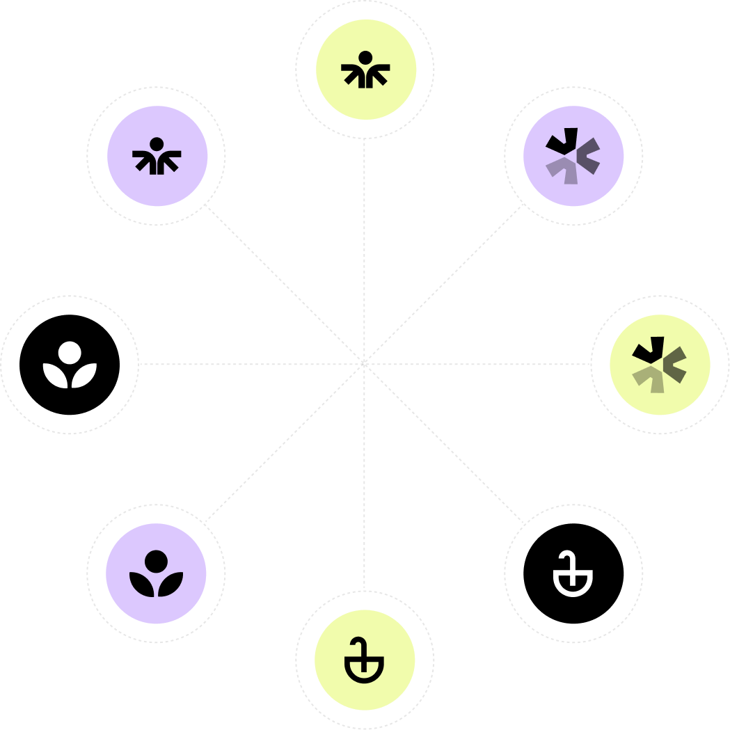 Illustration of connected marketing channels